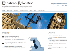 Tablet Screenshot of expatriaterelocation.com